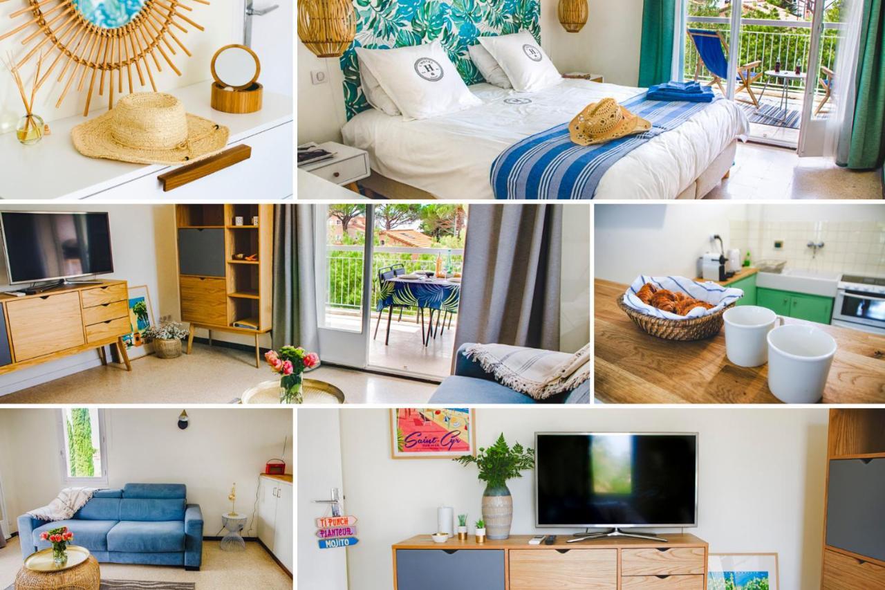 Mer & Relax - Parking - Wifi - Terrasse - Mer Saint-Cyr-sur-Mer Exterior foto